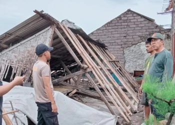 Angin Kencang Hancurkan Rumah di Sejumlah Wilayah Kabupaten Jembrana