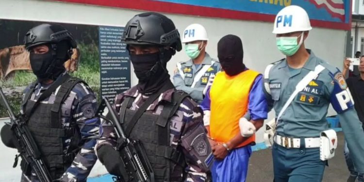 TNI AL Lhokseumawe Gagalkan Penyelundupan 100 Kg Sabu-sabu