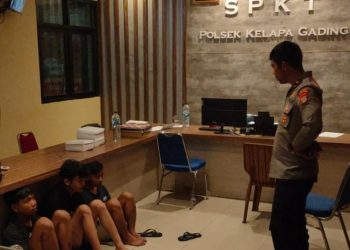 Polisi Tertabrak Saat Membubarkan Balap Liar di Kelapa Gading