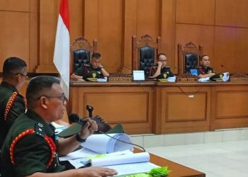 Pengadilan Militer Putar Bukti Video dalam Sidang Kasus Penembakan Bos Rental Mobil