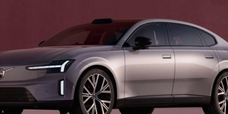 Gambar Sedan Listrik Volvo ES90 Bocor Sebelum Peluncuran Resmi