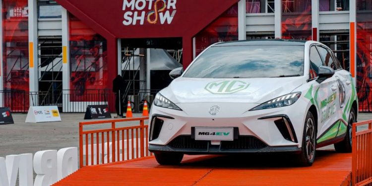 80 Persen Penjualan MG di IIMS 2025 Didominasi Kendaraan Listrik