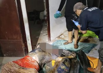 Polisi Selidiki Penemuan Mayat Terbungkus Tikar di Bekasi