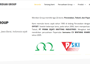Meridian Group Membangun Fondasi Kuat dalam Industri Percetakan hingga Tekstil